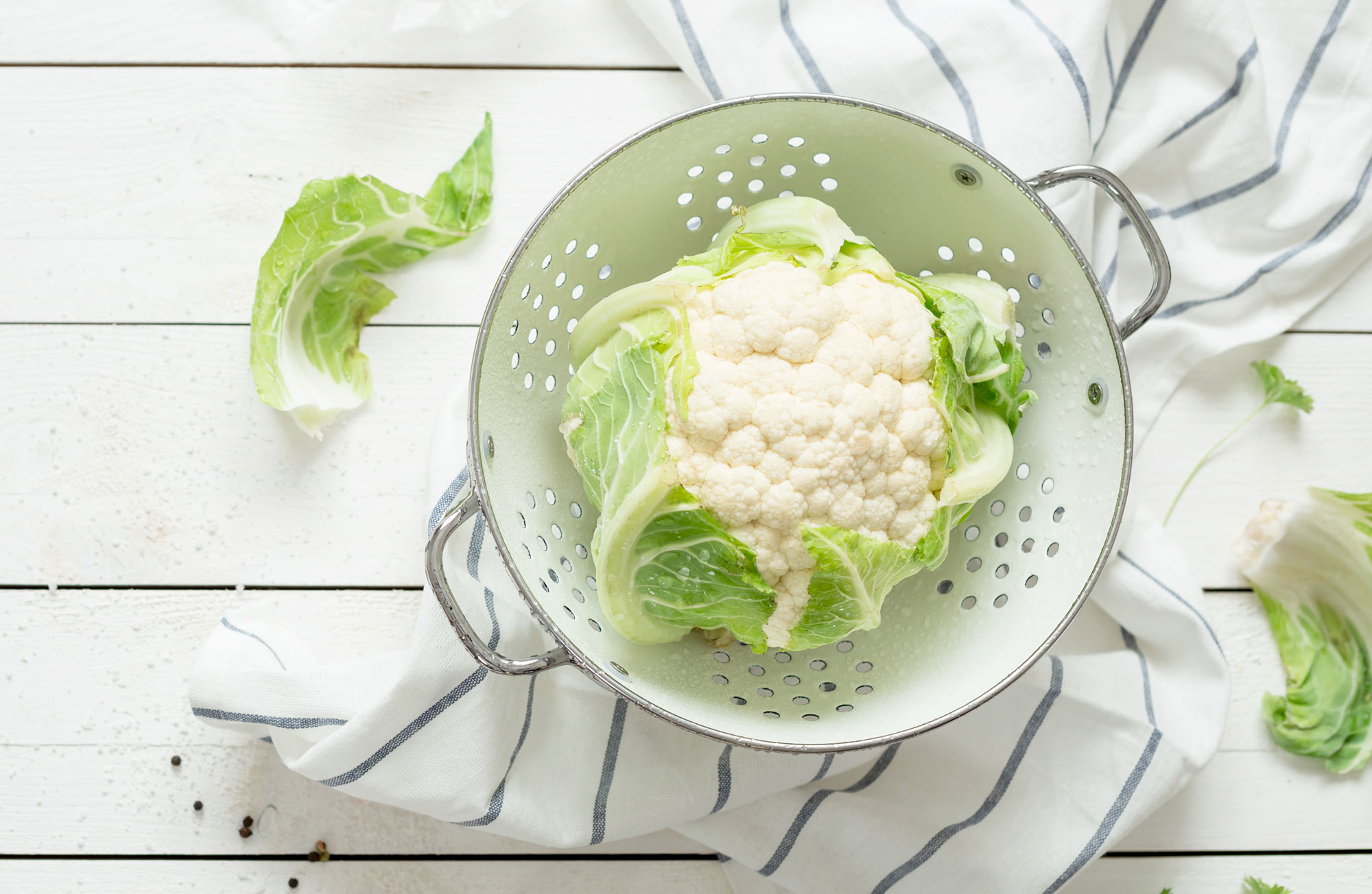 Bloemkoolstamppot met balletjes - Zlim recept