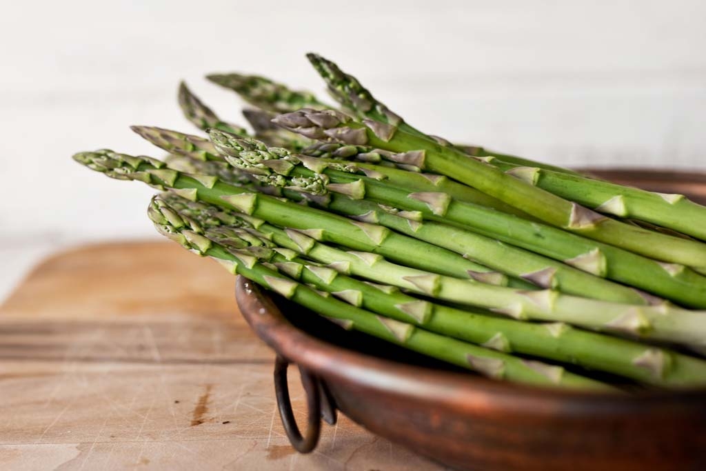 Groene asperges