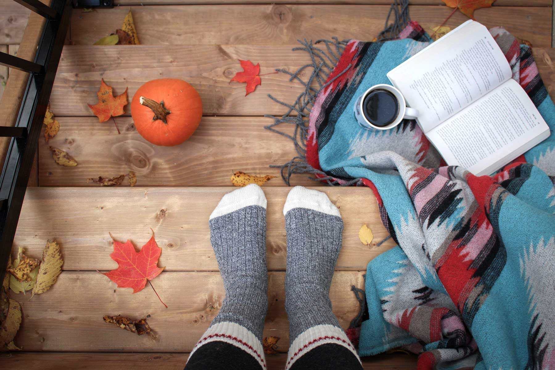 Happy in de herfst