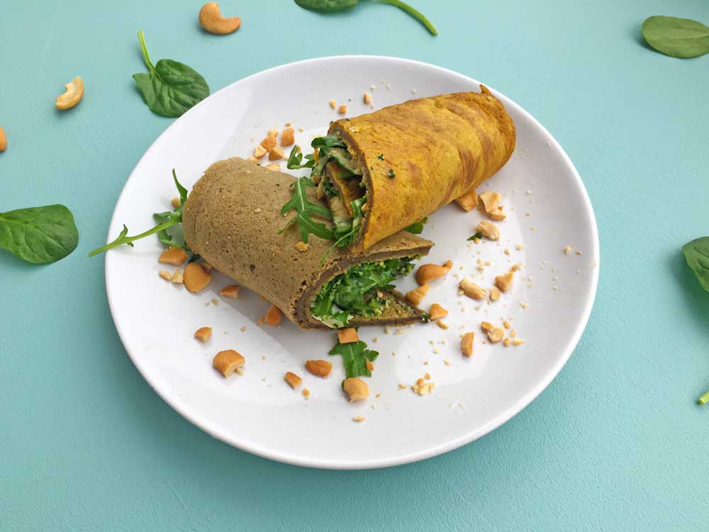 Zlim afvallen inspiratie recept - groentepannenkoekjes