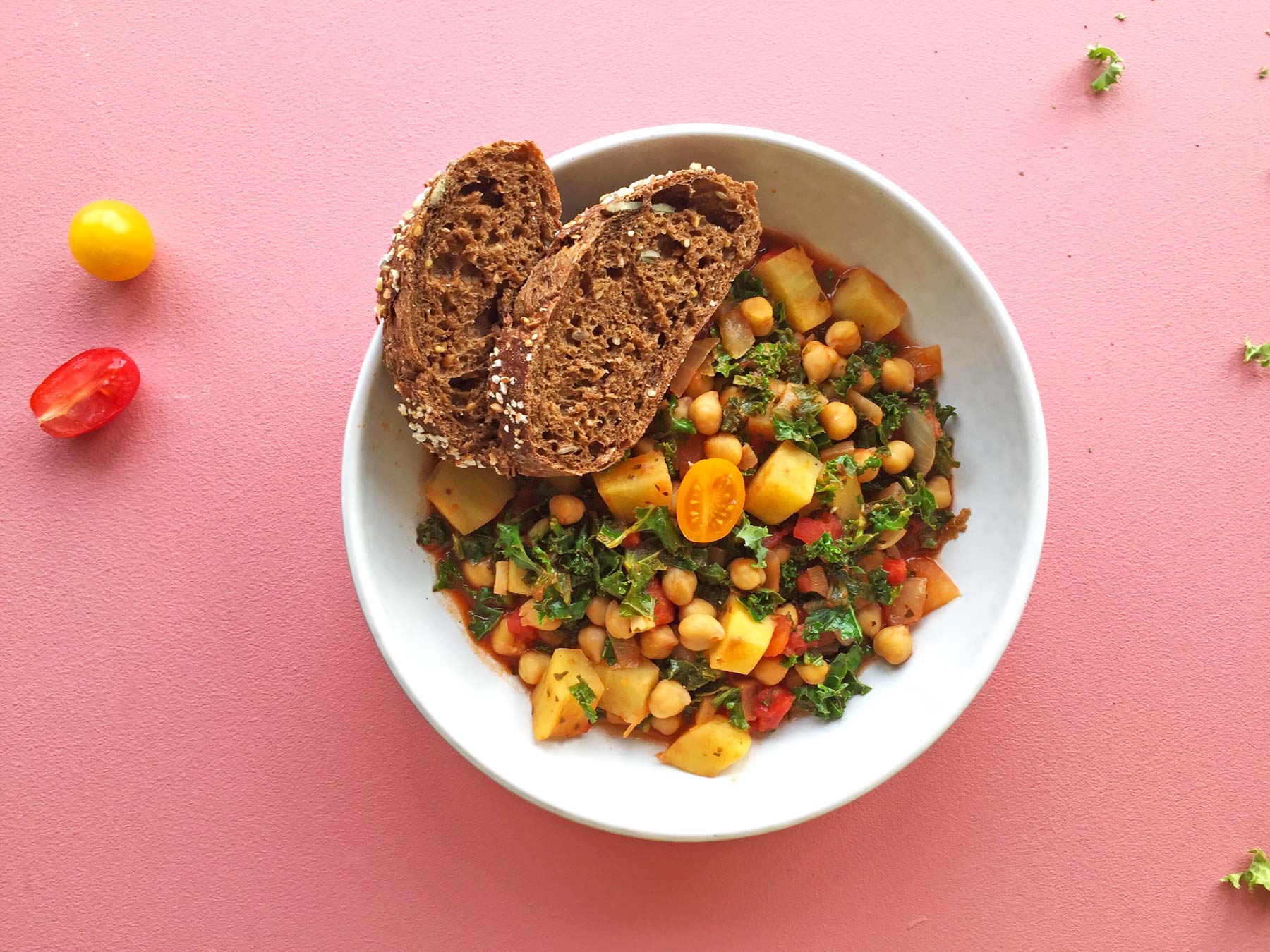 Zlim recept stoofpotje met zoete aardappel en boerenkool