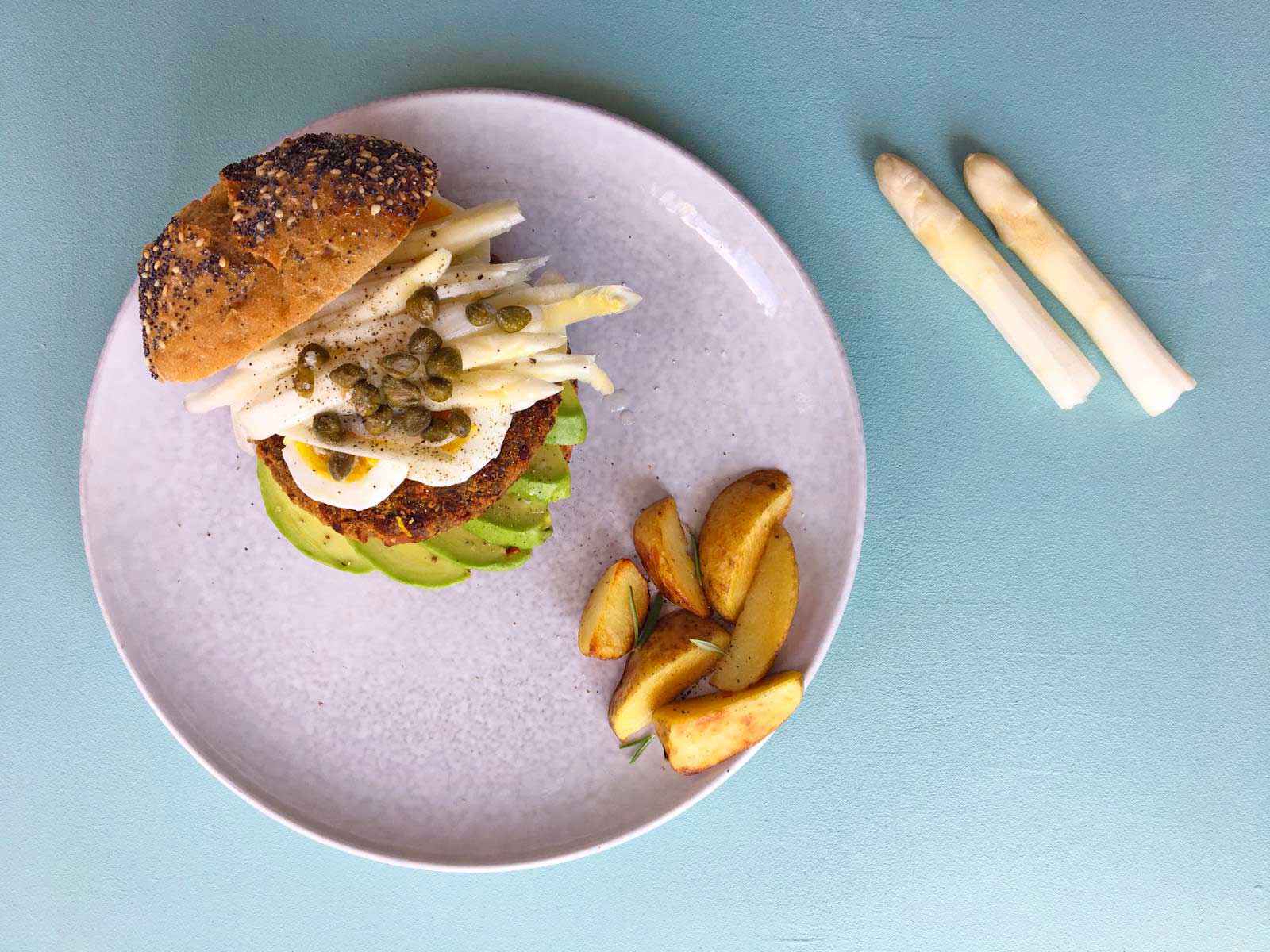 Zlim afvallen inspiratie recept vegetarische burgers