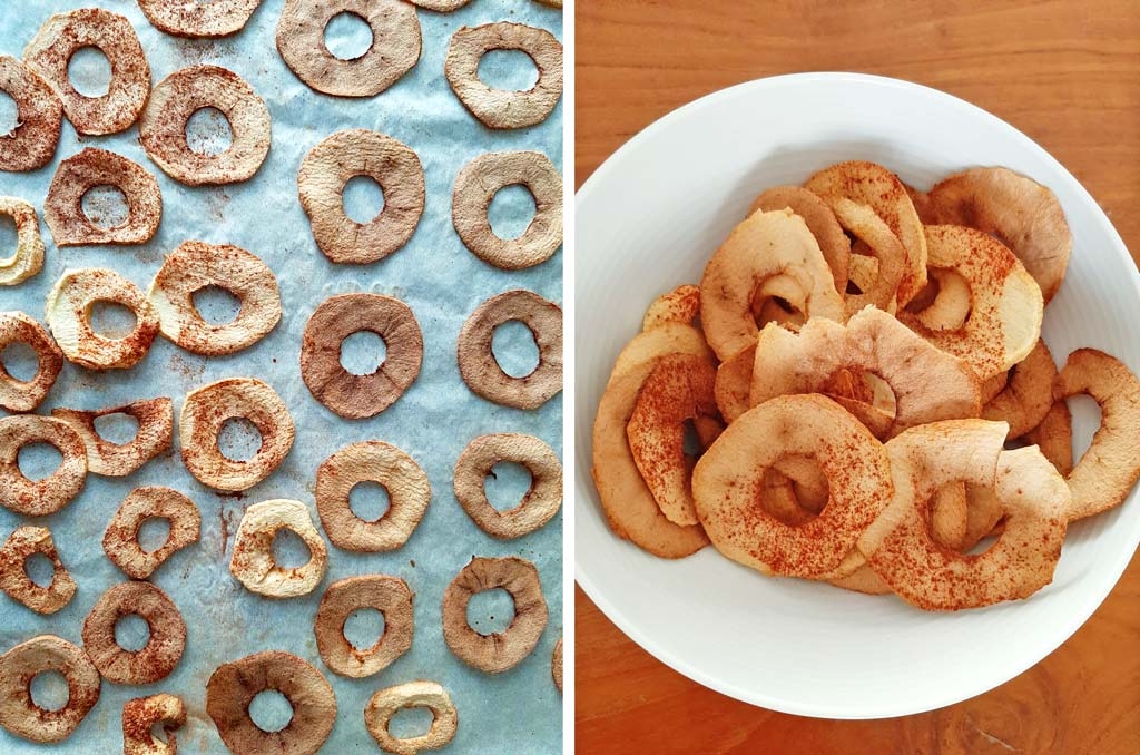 Zlim recept appelchips maken