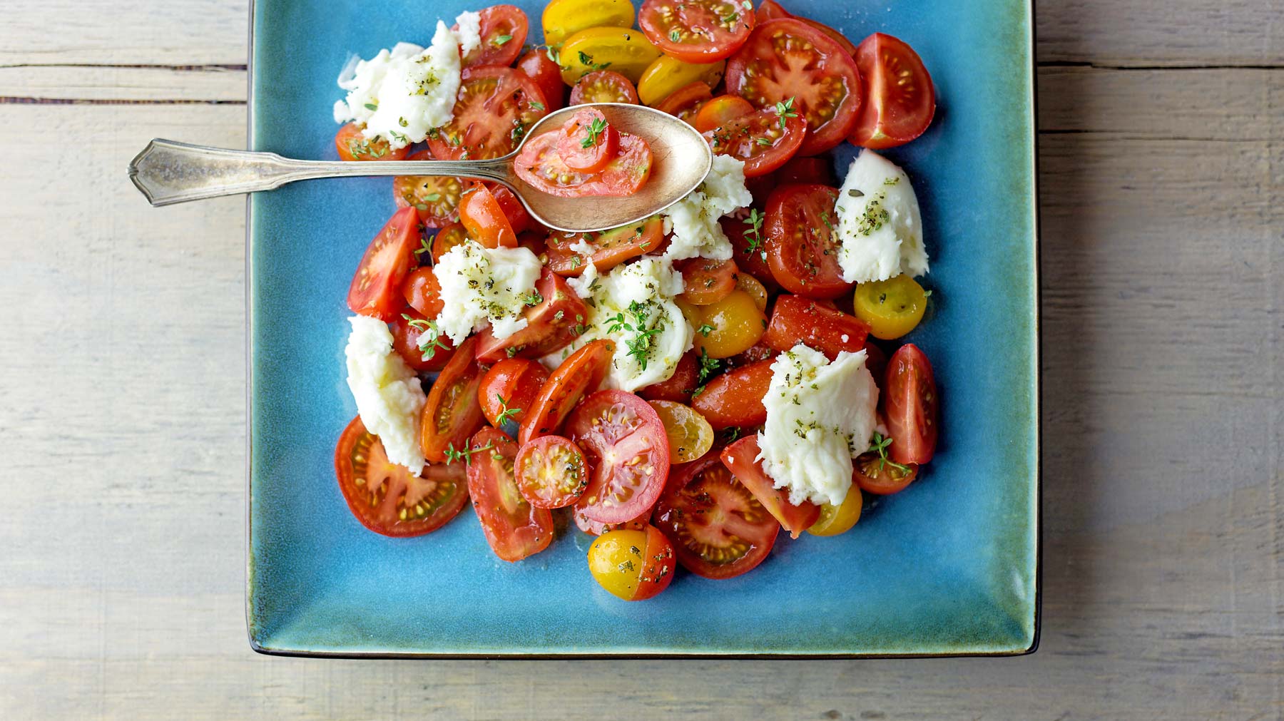 Zlim recept tomatensalade